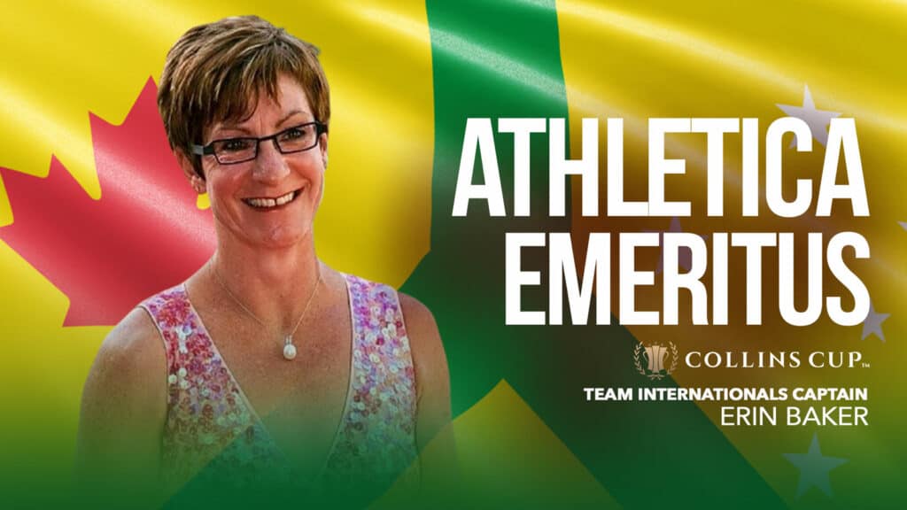 Collins Cup Athletica Emeritus - Erin Baker