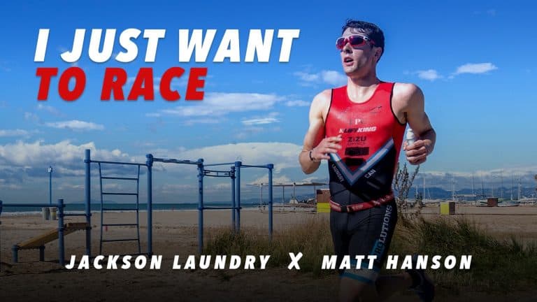 Matt Hanson and Jackson Laundry want triathlon race action & give their Collins Cup predictions