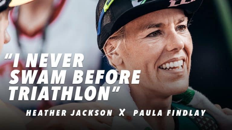Learning to swim to compete in Triathlon - Heather Jackson and Paula Findlay go Head II Head