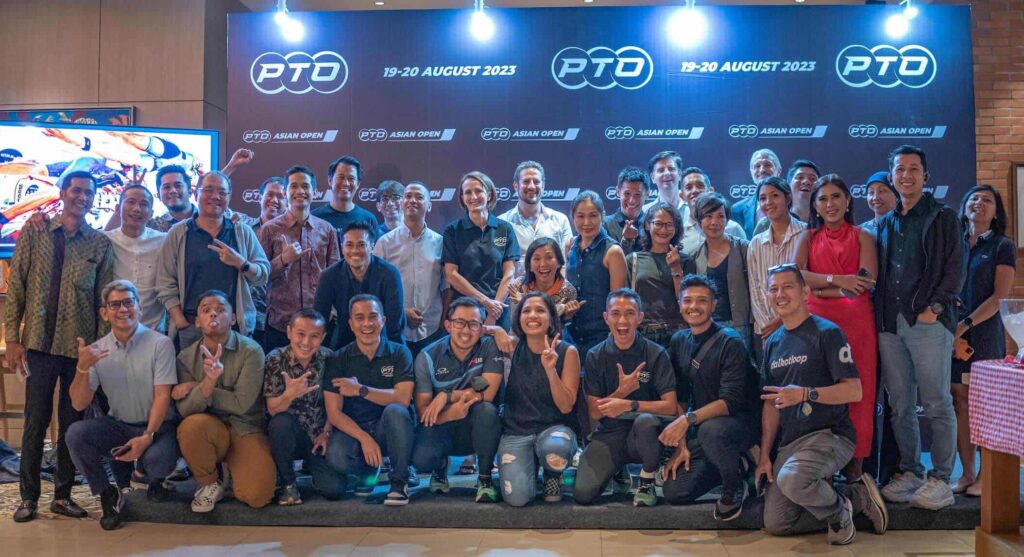 PTO Asian Open press conference in Jakarta