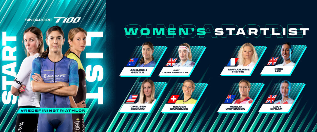 Singapore T100 Women's Startlist