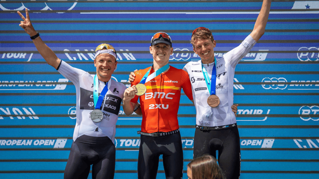 PTO European Open Men's Podium